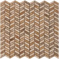 Каменная мозаика Pixmosaic Light Emperador, Cream marfil PIX289 29,8x30,7 см — фото 1, Мозаика