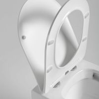 Товар: Унитаз Vincea Piatti VT1-11S подвесной Белый с сиденьем Микролифт - фото 7 Унитаз Vincea Piatti VT1-11S подвесной Белый с сиденьем Микролифт — фото 7, Унитазы