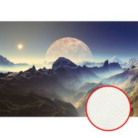 Фреска Ortograf Горы 30076 Фактура флок FLK Флизелин (3,9*2,7) Синий/Бежевый, Горы/Природа — фото 1, Фрески