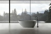 Ванна из искусственного камня Abber Dortmund 170x75 Светло-серая матовая без гидромассажа арт-AM9911MLG — фото 3, Ванны из искусственного камня