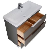 Товар: Тумба под раковину 1MarKa Gaula 60Н У92545 Графит матовый - фото 2 Тумба под раковину 1MarKa Gaula 60Н У92545 Графит матовый — фото 2, Мебель для ванной