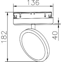 Товар: Трековый светильник Crystal Lux Space CLT 0.33 012 9W BL 4000K Черный - фото 3 Трековый светильник Crystal Lux Space CLT 0.33 012 9W BL 4000K Черный — фото 3, Трековые светильники