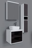 Тумба под раковину Aquaton Брук 60 1A201301BCDL0 подвесная Дуб латте — фото 3, Тумбы под раковину