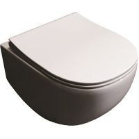 Унитаз Pestan Fluenta Rimless 40006661 подвесной с сидением Микролифт — фото 1, Унитазы