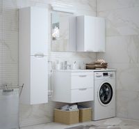 Товар: Зеркало Corozo Алиот 60 SD-00000604 Белое - фото 3 Зеркало Corozo Алиот 60 SD-00000604 Белое — фото 3, Мебель для ванной