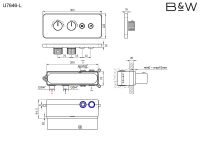 Товар: Душевая система Black&White Universe U7646 7646U с термостатом Хром - фото 5 Душевая система Black&White Universe U7646 7646U с термостатом Хром — фото 5, Душевое оборудование. Душевая программа