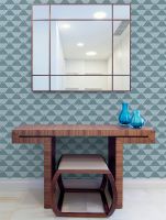 Обои Lutece Les Essentiels 51164501 Винил на флизелине (0,53*10,05) Серый/Сиреневый, Геометрия — фото 2, Обои для стен