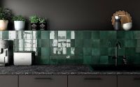 Керамический бордюр Equipe Artisan Jolly Moss Green 1,2х20 см — фото 3, Керамическая плитка