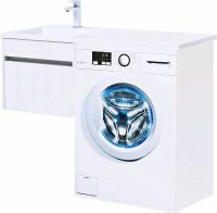 Товар: Тумба с раковиной Aquanet Токио 110 L 239208 подвесная Белая - фото 9 Тумба с раковиной Aquanet Токио 110 L 239208 подвесная Белая — фото 9, Тумбы с раковиной