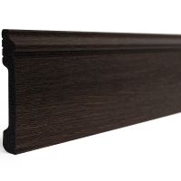 Плинтус Decor-Dizayn 005-93SH 2400x13x79 мм — фото 1, Плинтуса напольные