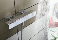 Товар: Смеситель для душа Jacob Delafon Strayt E9096-CP Хром - фото 3 Смеситель для душа Jacob Delafon Strayt E9096-CP Хром — фото 3, Смеситель для душа