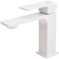 Комплект смесителей Orange Lutz M04-311w Белый — фото 5, Готовые комплекты для ванной комнаты