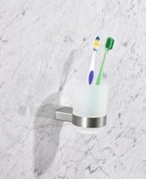 Стакан для зубных щеток Milacio Ultra Нержавеющая сталь арт-MCU.961.SS — фото 3, Стаканы для зубных щеток