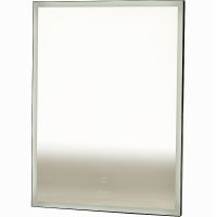 Зеркало Sintesi Kanto 60 SIN-SPEC-KANTO-black-60 с подсветкой Черное матовое с сенсорным выключателем — фото 1, Зеркала в ванную комнату