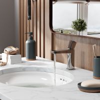 Смеситель для раковины WasserKRAFT Naab Хром арт-8603 — фото 8, Смесители для раковины