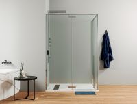 Душевой уголок Allen Brau Fantasy 90x90 3.11001-00 профиль Хром стекло прозрачное — фото 13, Квадратные душевые уголки