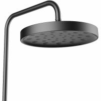 Душевая система Vincea Inspire с термостатом Вороненая сталь арт-VSFS-3I12TGM — фото 5, Душевые стойки