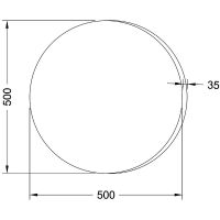 Товар: Зеркало SanVit Арт 50 zart50 с подсветкой с инфракрасным выключателем - фото 4 Зеркало SanVit Арт 50 zart50 с подсветкой с инфракрасным выключателем — фото 4, Мебель для ванной