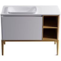 Товар: Тумба под раковину Astra Form Капелла 80 03110007 подвесная Белая - фото 7 Тумба под раковину Astra Form Капелла 80 03110007 подвесная Белая — фото 7, Мебель для ванной