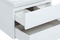 Комплект мебели для ванной Aquanet Беркли 60 258906 подвесной Белый Дуб рошелье — фото 9, Комплекты мебели для ванной