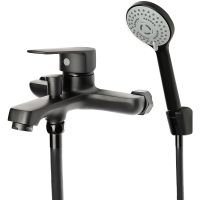 Смеситель для ванны Orange Loop Черный арт-M26-100b — фото 5, Смеситель для ванны