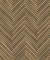 Обои Marburg Okan 33077 Винил на флизелине (1,06*10,05) Коричневый, Геометрия/Под дерево — фото 2, Обои для стен