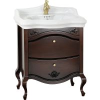 Тумба под раковину Migliore Impero 70 25979 Орех — фото 1, Тумбы под раковину