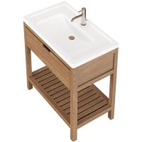 Тумба под раковину Creto Provence Family 85 9-1008WF Wood — фото 3, Мебель для ванной