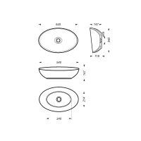 Товар: Раковина-чаша Sanita Luxe Ringo Cut 53 WB.CT/Ringo/54-N.Cut/WHT.G/S1 Белая - фото 6 Раковина-чаша Sanita Luxe Ringo Cut 53 WB.CT/Ringo/54-N.Cut/WHT.G/S1 Белая — фото 6, Раковины