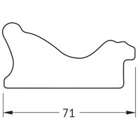 Товар: Зеркало Evoform Octagon 58x58 BY 7402 в багетной раме - Черное дерево с золотом 71 мм - фото 4 Зеркало Evoform Octagon 58x58 BY 7402 в багетной раме - Черное дерево с золотом 71 мм — фото 4, Мебель для ванной