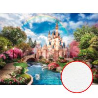 Фреска Ortograf Замки 33170 Фактура бархат FX Флизелин (3,7*2,7) Разноцветный, Замки/Водопады — фото 1, Фрески