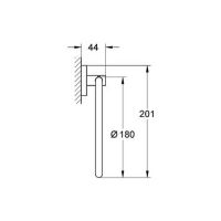 Кольцо для полотенец Grohe Essentials Хром арт-40365001 — фото 3, Полотенцедержатели