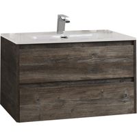 Тумба под раковину BelBagno KRAFT 39-700/390-2C-SO-PP подвесная Pino Pasadena — фото 1, Тумбы под раковину