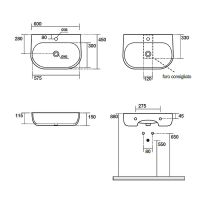 Товар: Раковина Kerasan Nolita 60 534131*1 Черная матовая - фото 7 Раковина Kerasan Nolita 60 534131*1 Черная матовая — фото 7, Раковины