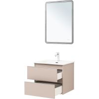 Товар: Тумба под раковину Aquanet Вега 60 329583 подвесная Бежевая - фото 13 Тумба под раковину Aquanet Вега 60 329583 подвесная Бежевая — фото 13, Мебель для ванной