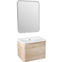 Товар: Тумба под раковину Runo Тоскана 60 00-00001413 Светлое дерево - фото 3 Тумба под раковину Runo Тоскана 60 00-00001413 Светлое дерево — фото 3, Тумбы под раковину