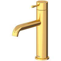 Смеситель для раковины Teska Atlas Leo S E5717 Золото — фото 1, Смесители для раковины