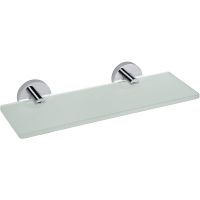 Стеклянная полка Bemeta Omega 104122042 Хром — фото 1, Полки для ванной и душа