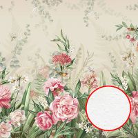 Товар: Фреска Ortograf Aurora 34106 Фактура бархат FX Флизелин (4,5*3) Бежевый/Зеленый/Розовый, Цветы - фото 1 Фреска Ortograf Aurora 34106 Фактура бархат FX Флизелин (4,5*3) Бежевый/Зеленый/Розовый, Цветы — фото 1, Фрески