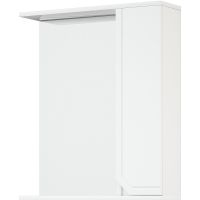 Зеркало со шкафом Corozo Сириус 65 SD-00001448 Белое — фото 2, Мебель для ванной