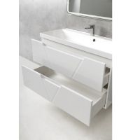 Тумба под раковину BelBagno Vittoria 100 Белая/Bianco Lucido арт-VITTORIA-1000-2C-SO-BL — фото 2, Тумбы под раковину