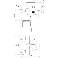 Товар: Смеситель для ванны Ravak Puri PU 022.01/150 X070169 Хром - фото 4 Смеситель для ванны Ravak Puri PU 022.01/150 X070169 Хром — фото 4, Смеситель для ванны