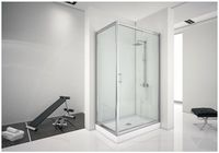 Товар: Душевой уголок Aquanet Alfa NAA1131 160х80 273606 профиль Хром стекло прозрачное - фото 3 Душевой уголок Aquanet Alfa NAA1131 160х80 273606 профиль Хром стекло прозрачное — фото 3, Душевые уголки