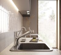 Кухонная мойка Domaci Бьелла DMC-17 DMC-17-308 Черная — фото 5, Кухонные мойки