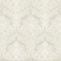 Обои Emiliana Parati Tekko New 20003T Винил на флизелине (1,06*10,05) Бежевый/Белый, Дамаск — фото 1, Обои для стен