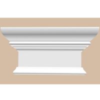 Капитель Decomaster DK-82231A 75x164x316 мм — фото 1, Колонны