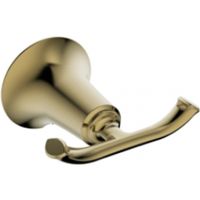 Двойной крючок Kaiser KH-4002 двойной Бронза — фото 1, Крючки для полотенец