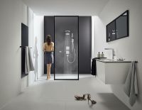 Товар: Смеситель для душа Hansgrohe ShowerSelect 15760000 с термостатом Хром - фото 5 Смеситель для душа Hansgrohe ShowerSelect 15760000 с термостатом Хром — фото 5, Смеситель для душа