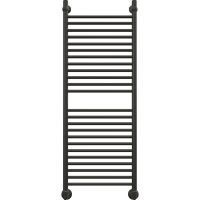 Водяной полотенцесушитель EWRIKA Медея S 120х40 Черный матовый — фото 1, Водяные полотенцесушители