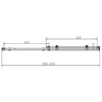 Душевой уголок Vincea Como-N 120x80 VSR-4CN8012CLB профиль Черный стекло прозрачное — фото 9, Прямоугольные душевые уголки